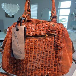NWT Langellotti Leather Bag